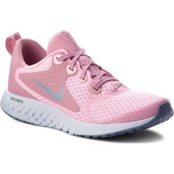 Buty NIKE - Legend React (GS) AH9437 600 Pink/Ashen Slate. Czerwone buty do biegania Nike, z materiału. W wyprzedaży za 289.00 zł.