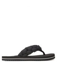 Tommy Jeans Japonki Braided Thong Beach Sandal EN0EN02877 Czarny. Czarne japonki Tommy Jeans, bez wzorów, z jeansu. Za 199.99 zł.