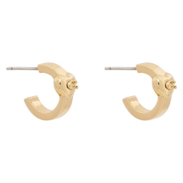 Kolczyki Coach. Żółte kolczyki Coach, złote. Za 309.99 zł.