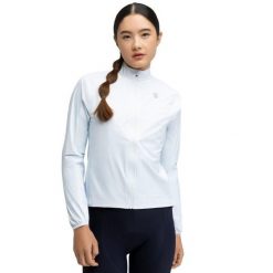 Damska rowerowa kurtka przeciwdeszczowa Kolarstwo Siroko J2-W Zarza. Niebieskie kurtki do biegania SIROKO, bez wzorów, z nylonu, bez kaptura, rowerowe. Za 462.00 zł.