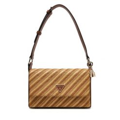 Torebka Guess. Brązowe torebki klasyczne Guess, z aplikacjami, klasyczne, bez dodatków. Za 339.99 zł.