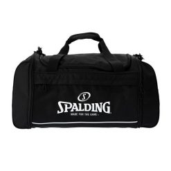 Torba sportowa Spalding Team Medium. Czarne torby sportowe spalding, bez wzorów, na ramię. Za 304.55 zł.