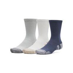Skarpety Unisex Under Armour UA Performance Tech 3pk Crew 1379512. Białe skarpetki Under Armour, bez wzorów, z elastanu. Za 65.75 zł.
