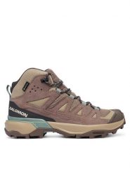 Salomon Trekkingi X Ultra 360 Ltr Mid Gtx W L49158400 Khaki. Brązowe buty trekkingowe Salomon, z materiału, bez zapięcia. Za 709.99 zł.