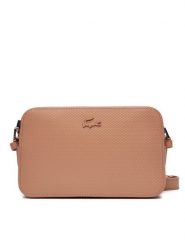 Lacoste Torebka NF3879KL Brązowy. Brązowe listonoszki Lacoste, bez wzorów, ze skóry, bez dodatków. Za 659.99 zł.