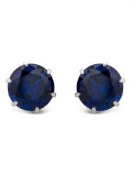 Diamant Exquis Złote kolczyki-wkrętki z szafirami rozmiar: onesize. Niebieskie kolczyki Diamant Exquis, z szafirem, złote. Za 503.95 zł.