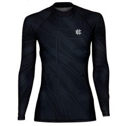 Koszulka Sportowa Rashguard damski MMA EXTREME HOBBY SHADOW. Czarne t-shirty sportowe EXTREME HOBBY, xl, bez wzorów, z bawełny, bez ramiączek, na fitness i siłownię. Za 209.00 zł.