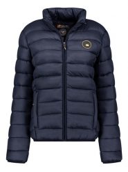 Canadian Peak Kurtka pikowana "Atikamapeak" w kolorze granatowym rozmiar: M. Niebieskie kurtki Canadian Peak, m, bez wzorów, bez kaptura. Za 141.95 zł.