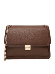 JENNY Torebka C-JEN-L-010-08 Brązowy. Brązowe torebki klasyczne Jenny, bez wzorów, z materiału, bez dodatków. Za 149.99 zł.