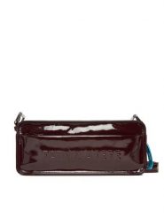 Patrizia Pepe Torebka 2B0148/L170-M558 Fioletowy. Fioletowe listonoszki Patrizia Pepe, bez wzorów, ze skóry, bez dodatków. Za 1,529.00 zł.