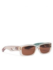 Nike Okulary przeciwsłoneczne Variant I EV24013 113 Beżowy. Brązowe okulary przeciwsłoneczne Nike, bez wzorów, z tworzywa sztucznego, plastikowe. Za 389.99 zł.