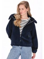 Schmuddelwedda Kurtka polarowa w kolorze granatowym rozmiar: XL. Niebieskie kurtki Schmuddelwedda, xl, bez wzorów, z polaru, bez kaptura. Za 173.99 zł.