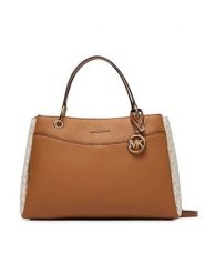 MICHAEL Michael Kors Torebka 30T6GX5L8B Kremowy. Białe torebki klasyczne MICHAEL Michael Kors, bez wzorów, ze skóry, bez dodatków. Za 1,329.00 zł.
