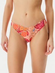 Guess Dół od bikini E5GO16 KCR12 Pomarańczowy. Brązowe bikini Guess, z aplikacjami, z syntetyku. Za 119.99 zł.