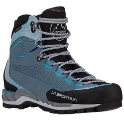 Buty trekkingowe damskie La Sportiva La Trango Tech Gtx. Niebieskie buty trekkingowe La Sportiva, na zimę, z materiału, za kostkę, bez zapięcia. Za 1,208.00 zł.