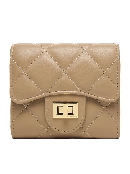 MEXX Portfel CEO-MEXX-W1-003-SS26 Beżowy. Brązowe portfele Mexx, bez wzorów, z materiału. Za 59.99 zł.