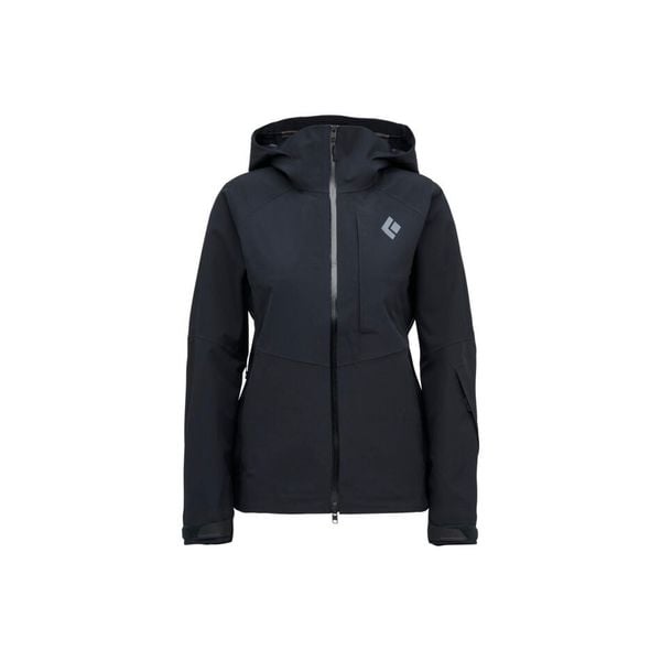 Damska elastyczna kurtka narciarska Black Diamond Recon. Czarne kurtki narciarskie Black Diamond, na zimę, bez wzorów, bez kaptura, narciarskie. Za 1,703.00 zł.