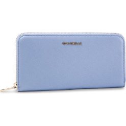Duży Portfel Damski COCCINELLE - DW1 Metallic Saffiano E2 DW1 11 04 01 Cosmic Lilac B05. Niebieskie portfele Coccinelle, ze skóry. Za 599.90 zł.