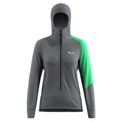 Bluza z kapturem damska Salewa NXT 00-00000290620531. Zielone bluzy Salewa, m, bez wzorów, z syntetyku, bez ramiączek, z kapturem. Za 531.16 zł.