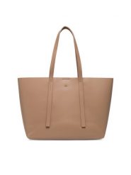 Gino Rossi Torebka DARIA-CS9441 Beżowy. Brązowe shopper bag Gino Rossi, bez wzorów, z tworzywa sztucznego, bez dodatków. Za 199.99 zł.