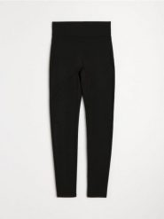 Legginsy sportowe Active - czarny. Czarne legginsy Sinsay, bez wzorów, sportowe. Za 39.99 zł.