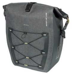 Basil Navigator Storm torba pojedyncza L 25-31 L wodoodporna. Szare torby sportowe BASIL, bez wzorów, z poliesteru, na ramię. Za 312.95 zł.