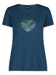 Cmp Koszulka funkcyjna w kolorze granatowym rozmiar: 36. Niebieskie t-shirty sportowe CMP, bez wzorów, z materiału, bez ramiączek, outdoorowe. Za 84.01 zł.