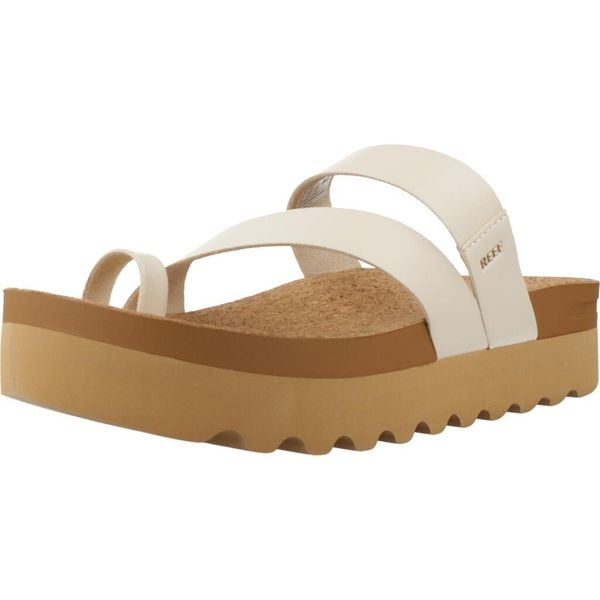 Sandały REEF VISTA HI LAYLA Beżowy. Brązowe sandały Reef, bez wzorów, z syntetyku, bez obcasa, bez zapięcia. Za 275.99 zł.