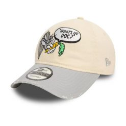 Czapka z daszkiem New Era 9TWENTY Bugs Bunny Distressed Stone 60565325. Brązowe czapki z daszkiem New Era, bez wzorów. Za 119.00 zł.