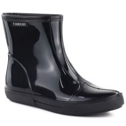 Kalosze damskie czarne T.Sokolski FLU KAL23-13. Czarne kalosze T.Sokolski, bez wzorów, z gumy, bez zapięcia. Za 99.99 zł.
