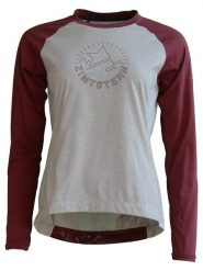 Zimtstern Koszulka kolarska "Pure Flowz" w kolorze szaro-czerwonym rozmiar: S. Czerwone t-shirty sportowe Zimtstern, s, bez wzorów, z materiału, bez ramiączek, rowerowe. Za 145.26 zł.
