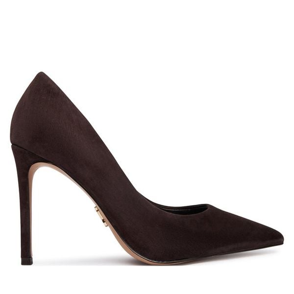 Szpilki Steve Madden. Brązowe szpilki Steve Madden, bez wzorów, bez obcasa, na szpilce, bez zapięcia. Za 466.99 zł.