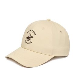 Czapka z daszkiem Beverly Hills Polo Club. Brązowe czapki z daszkiem Beverly Hills Polo Club, bez wzorów. Za 79.99 zł.