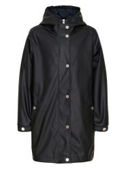 HULABALU Płaszcz przeciwdeszczowy "Zizzie" w kolorze czarnym rozmiar: 146/152. Czarne płaszcze HULABALU, bez wzorów, bez kaptura. Za 143.99 zł.