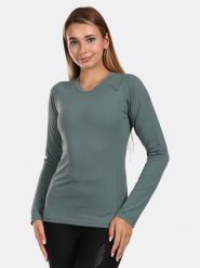 Kilpi Koszulka funkcyjna "Spoleto" w kolorze zielonym rozmiar: 38. Zielone t-shirty sportowe Kilpi, bez wzorów, z materiału, bez ramiączek, outdoorowe. Za 119.12 zł.