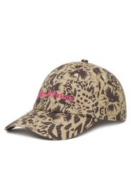 Juicy Couture Czapka z daszkiem Botanical JCAWH125713 Brązowy. Brązowe czapki z daszkiem Juicy Couture, bez wzorów, z bawełny. Za 99.99 zł.