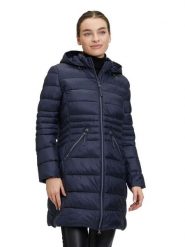 Betty Barclay Płaszcz pikowany w kolorze granatowym rozmiar: 38. Niebieskie płaszcze Betty Barclay, bez wzorów, bez kaptura. Za 217.99 zł.