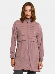 Didriksons Parka hybrydowa "Isabella" w kolorze jasnoróżowym rozmiar: 44. Różowe płaszcze Didriksons, bez wzorów, bez kaptura. Za 476.95 zł.