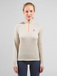 Odlo Koszulka funkcyjna "Essential" w kolorze beżowym rozmiar: XL. Brązowe t-shirty sportowe ODLO, xl, bez wzorów, z materiału, bez ramiączek, outdoorowe. Za 163.26 zł.
