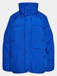 Gina Tricot Kurtka puchowa 20498 Niebieski Regular Fit. Niebieskie kurtki Gina Tricot, na zimę, xs, bez wzorów, z puchu, bez kaptura. Za 259.99 zł.