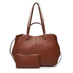 Torebka Call It Spring. Brązowe shopper bag Call it Spring, bez wzorów, bez dodatków. Za 279.99 zł.