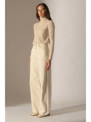 Perfect Cashmere Kaszmirowy golf "Ashley" w kolorze beżowym rozmiar: S. Brązowe swetry Perfect Cashmere, s, bez wzorów, z kaszmiru, bez ramiączek. Za 362.85 zł.