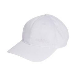 Czapka z daszkiem adidas Baseball Outline Linear. Białe czapki z daszkiem adidas, na jesień, bez wzorów. Za 58.99 zł.