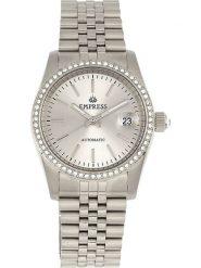 Empress Zegarek automatyczny "Constance" w kolorze srebrnym rozmiar: onesize. Szare, analogowe zegarki Empress, srebrne. Za 587.99 zł.