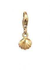 Elli Charm Damski Muszla 925 Sterling Silver Lato / Plaża Naszyjniki 1 ct. Szare naszyjniki Elli, z materiału, srebrne. Za 183.99 zł.