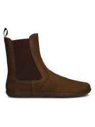 Groundies Skórzane buty "Camden" w kolorze brązowym do chodzenia na boso rozmiar: 38. Brązowe buty sportowe lifestyle Groundies, bez wzorów, z polaru, sportowe, bez zapięcia. Za 339.99 zł.