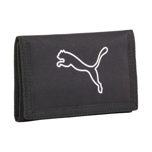 Portfel Puma Plus czarny 54759 01. Białe portfele Puma, bez wzorów, z materiału. Za 59.99 zł.
