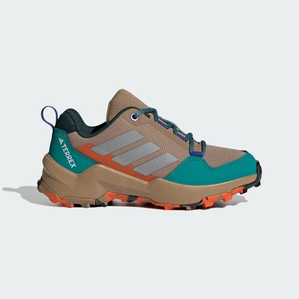 Buty Terrex Ax4r Hiking. Brązowe buty trekkingowe adidas, z materiału, bez zapięcia. W wyprzedaży za 191.20 zł.