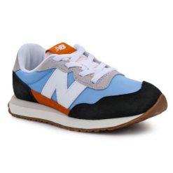Buty New Balance PH237EF niebieskie. Niebieskie buty treningowe bez wzorów, z materiału, bez zapięcia. Za 408.30 zł.