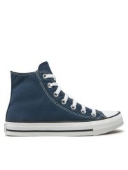 Converse Trampki Chuck Taylor All Star Hi M9622 Granatowy. Niebieskie trampki Converse, bez wzorów, z materiału, retro, bez zapięcia. Za 229.99 zł.